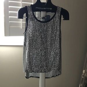 Splendid black and white tank